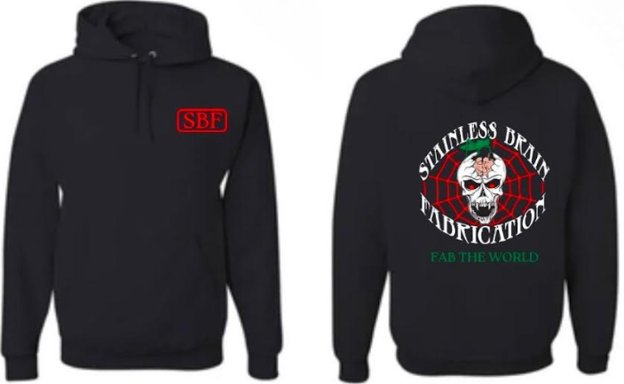 Stainless Brain Fabrication, Pull Over, Sweatshirt