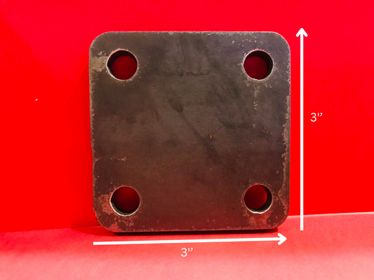 3'' Mounting plate